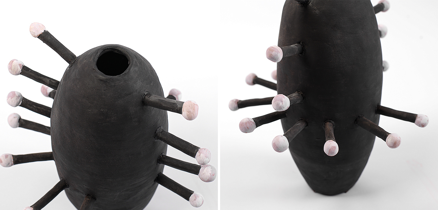 Ваза Kwanza Round Spikes Vase Ваза Kwanza Round Spikes Vase - Loft-Concept в Барнауле