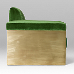 Эксклюзивный Диван в стиле Арт-деко Phoenix с элегантными латунными элементами  варинант исполнения - 2 | Loft Concept в Барнауле