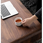 Кофейный стол из массива дерева с выдвижными ящиками Coffee Walnut Table варинант исполнения - 4 | Loft Concept в Барнауле