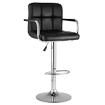 Барный стул с подлокотниками Honory Black варинант исполнения - 1 | Loft Concept в Барнауле