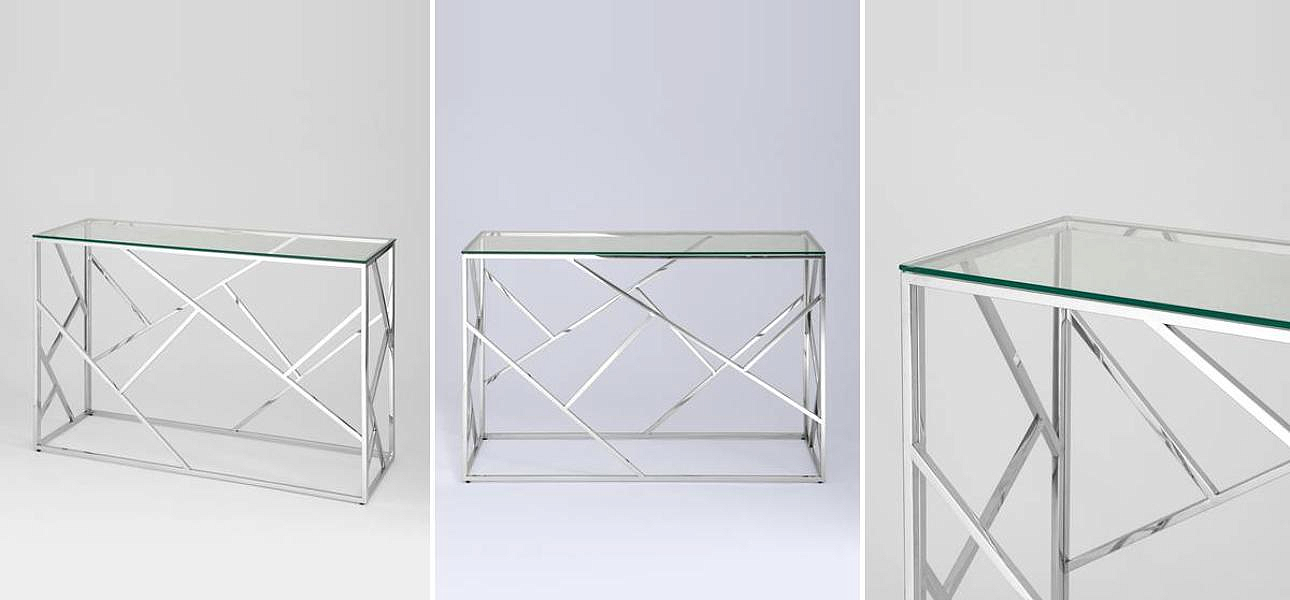 Консоль Geometry Serene Phoenix Silver Консоль Geometry Serene Phoenix Silver - Loft-Concept в Барнауле