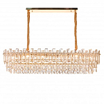 Люстра овальная с хрустальными подвесками Gorgeous Crystal Light варинант исполнения - 2 | Loft Concept в Барнауле