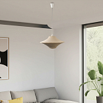 Подвесной вязаный бежевый светильник «Звезда Востока 01» варинант исполнения - 2 | Loft Concept в Барнауле