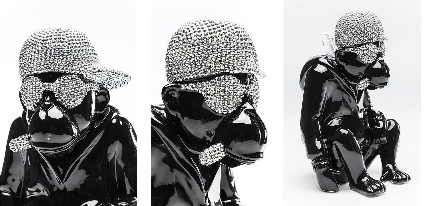 Копилка Monkey with rhinestones - Loft-Concept в Барнауле