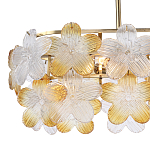 Люстра овальная с цветочными мотивами Light Floral Glow варинант исполнения - 5 | Loft Concept в Барнауле