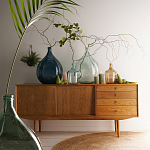 Ваза-бутыль из стекла TRANSPARENT FORMS 56 варинант исполнения - 12 | Loft Concept в Барнауле