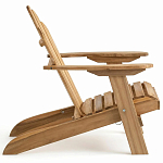Уличное кресло из массива акации Adirondack Wooden Chair Natural варинант исполнения - 3 | Loft Concept в Барнауле