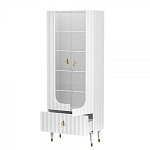 Витрина белая двухдверная с ящиком Expanses of Beauty варинант исполнения - 2 | Loft Concept в Барнауле