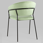 Стул в велюре фисташкового цвета Horizon варинант исполнения - 5 | Loft Concept в Барнауле