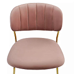 Стул Singer Chair без подлокотников Розовый Велюр варинант исполнения - 5 | Loft Concept в Барнауле