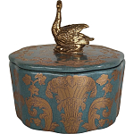 Фарфоровая шкатулка Swan Lake варинант исполнения - 2 | Loft Concept в Барнауле