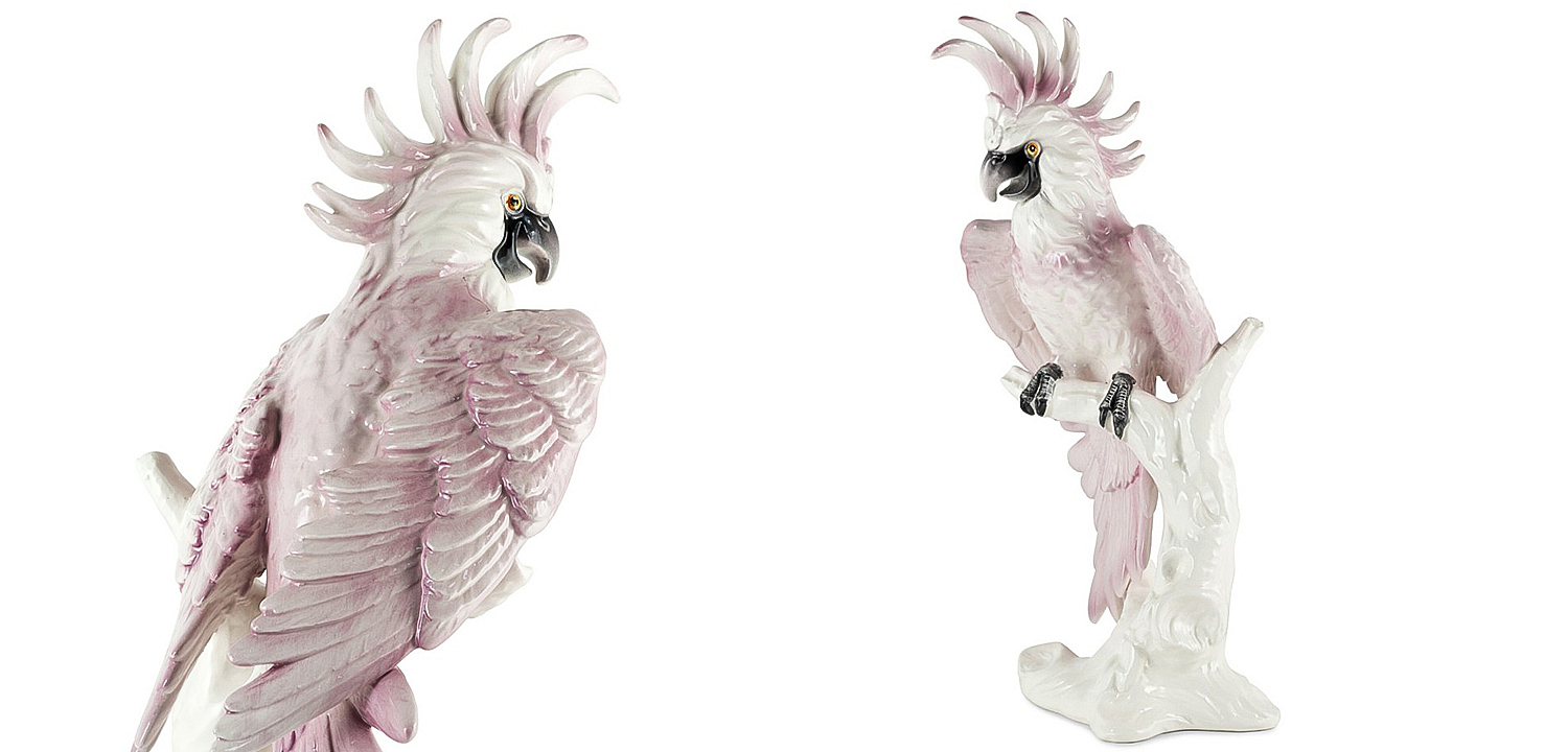 Статуэтка Cookatoo Bisc. Pink Статуэтка Cookatoo Bisc. Pink - Loft-Concept в Барнауле
