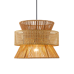 Подвесной светильник с абажуром из натуральных материалов Light Inside the Cell варинант исполнения - 1 | Loft Concept в Барнауле