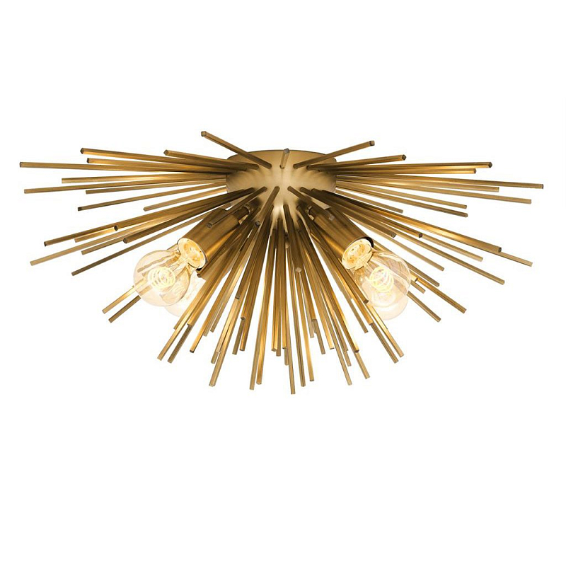 Потолочный светильник Ceiling Lamp Boivin Brass Латунь Потолочный светильник Ceiling Lamp Boivin Brass Латунь в Барнауле | Loft Concept