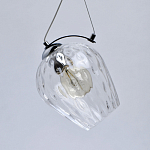 Подвесной светильник со стеклянном плафоном в форме бокала Kaleido варинант исполнения - 36 | Loft Concept в Барнауле