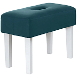 Мягкий пуф на белых ножках Winton Pouf варинант исполнения - 7 | Loft Concept в Барнауле