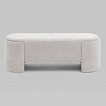 Банкетка Taks букле светло-серый варинант исполнения - 4 | Loft Concept в Барнауле