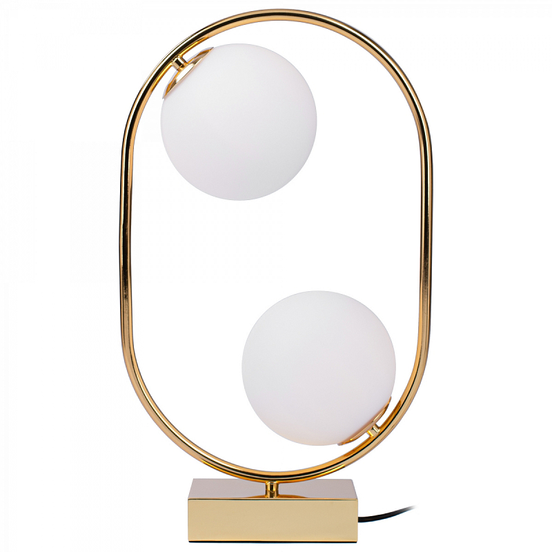 Настольная лампа CORDA Balance brass Белый Латунь Настольная лампа CORDA Balance brass Белый Латунь в Барнауле | Loft Concept