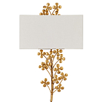 Бра с прямоугольным абажуром и каркасом в виде лепестков клевера Hanging Clover варинант исполнения - 3 | Loft Concept в Барнауле