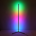 Торшер черного цвета на угловом основании Arteriors варинант исполнения - 2 | Loft Concept в Барнауле