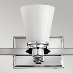 Бра для ванных комнат с белыми стеклянными конусными плафонами Hinkley варинант исполнения - 2 | Loft Concept в Барнауле