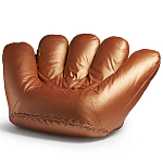 Дизайнерское кожаное кресло в форме руки Poltronova Joe Gold  Armchair варинант исполнения - 3 | Loft Concept в Барнауле