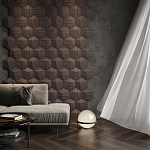 Гипсовая 3D панель с принтографией PM-30 варинант исполнения - 5 | Loft Concept в Барнауле