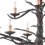 Люстра черная в виде ствола дерева Branched Tree варинант исполнения - 1 | Loft Concept в Барнауле