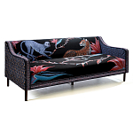 Диван ZAMBEZI Sofa Лиловый цвет варинант исполнения - 2 | Loft Concept в Барнауле