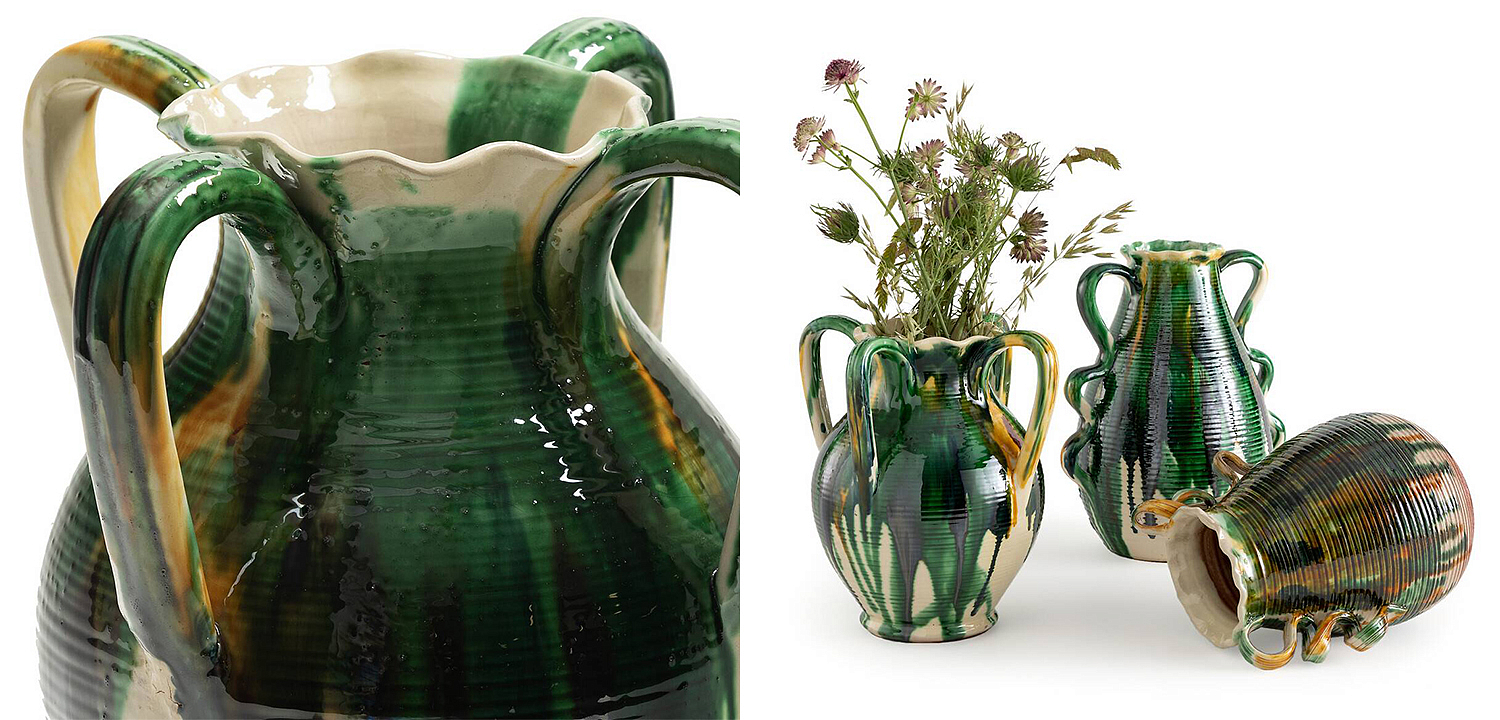 Ваза Faience Vase III Ваза Faience Vase III - Loft-Concept в Барнауле