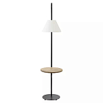 Торшер с полкой для хранения Floor Lamp with Storage Shelf варинант исполнения - 1 | Loft Concept в Барнауле