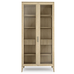 Витрина стеклянная 2-х дверная с ящиками и 5-ю полками Harper Line варинант исполнения - 2 | Loft Concept в Барнауле