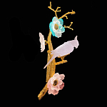 Бра с цветочным декором и птичкой Miscellaneous herbs варинант исполнения - 2 | Loft Concept в Барнауле