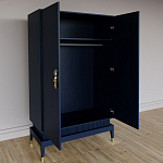 Платяной шкаф Elsa Dreams Blue с 2-мя фасадами варинант исполнения - 4 | Loft Concept в Барнауле