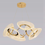 Люстра подвесная с 6-ю круглыми светодиодными лампами Catcher варинант исполнения - 1 | Loft Concept в Барнауле