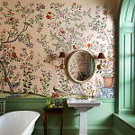 Обои ручная роспись Houghton Edo Blush варинант исполнения - 1 | Loft Concept в Барнауле