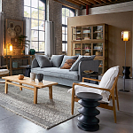 Фигурный приставной столик черного цвета AMORPHOUS варинант исполнения - 6 | Loft Concept в Барнауле