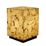 Торшер прямоугольный из натурального камня Calcite Geometry варинант исполнения - 6 | Loft Concept в Барнауле