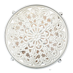 Журнальный столик из натурального дерева в винтажном стиле Openwork Coffee Table варинант исполнения - 2 | Loft Concept в Барнауле