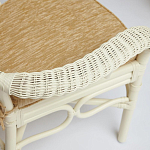 Комплект обеденный из ротанга Eloise grand white варинант исполнения - 6 | Loft Concept в Барнауле