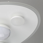 Потолочный светильник овальной формы белого цвета с 7-ю лампами Lunar Pebbles варинант исполнения - 9 | Loft Concept в Барнауле