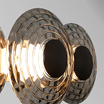 Бра из трех стеклянных фактурных дисков Eyepiece варинант исполнения - 2 | Loft Concept в Барнауле