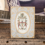 Декоративный постер в раме с рельефным растительным узором арабески New Collection of Arabesques Poster варинант исполнения - 6 | Loft Concept в Барнауле