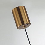 Подвесной светильник с шарообразным плафоном из белого алебастра Cryptocrystalline Stone варинант исполнения - 4 | Loft Concept в Барнауле