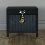 Сундук Eye Elsa Dreams Black варинант исполнения - 4 | Loft Concept в Барнауле