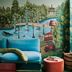 Обои ручная роспись Little London Jubilee Colourway варинант исполнения - 3 | Loft Concept в Барнауле