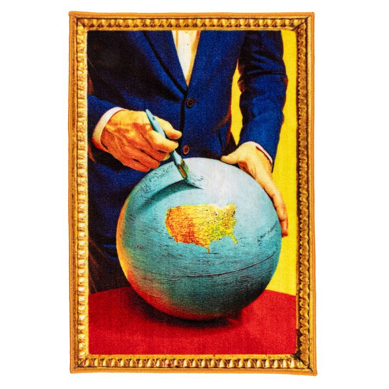 Коврик Seletti Globe Мульти Коврик Seletti Globe Мульти в Барнауле | Loft Concept