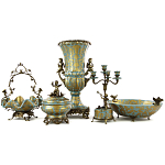 Блюдо фарфоровое Бабочки Teronini варинант исполнения - 9 | Loft Concept в Барнауле