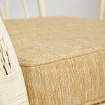 Комплект уличной мебели из ротанга Clara белый варинант исполнения - 8 | Loft Concept в Барнауле