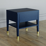 Прикроватная тумбочка с ящиком Elsa Dreams Blue варинант исполнения - 4 | Loft Concept в Барнауле